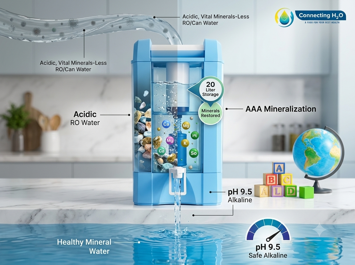 RO Big Family 20 Liter AAA Mineralized Filter